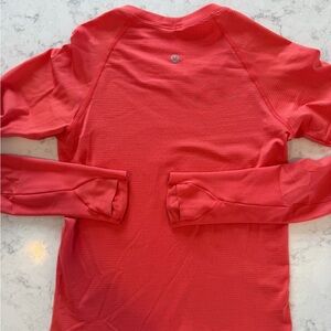 lululemon athletica Coral Long Sleeve Tee